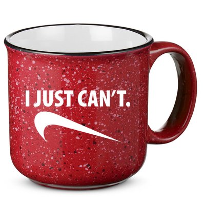 I Just Can't Funny Parody 15oz Campfire Ceramic Mug