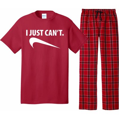 I Just Can't Funny Parody Pajama Set