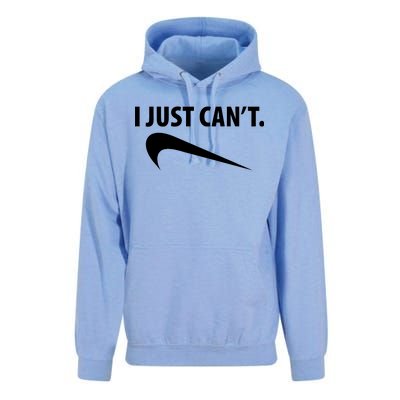 I Just Can't Funny Parody Unisex Surf Hoodie