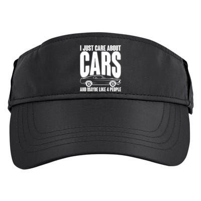 I Just Care About Cars and Maybe Like 4 People Adult Drive Performance Visor