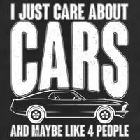 I Just Care About Cars and Maybe Like 4 People 11oz C Handle Ceramic Mug