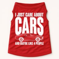 I Just Care About Cars and Maybe Like 4 People Doggie Tank