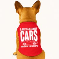 I Just Care About Cars and Maybe Like 4 People Doggie Tank