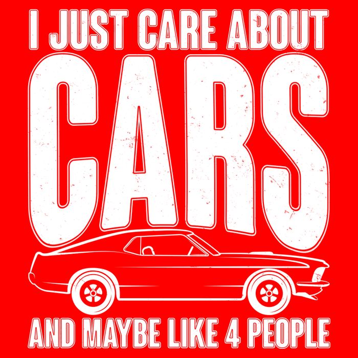 I Just Care About Cars and Maybe Like 4 People Doggie Tank