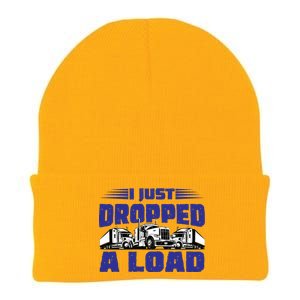 I Just Dropped A Load Trucking Knit Cap Winter Beanie