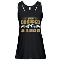 I Just Dropped A Load Trucking Ladies Essential Flowy Tank