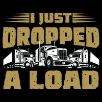I Just Dropped A Load Trucking 16 in Basic Backpack