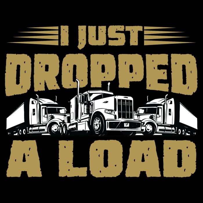 I Just Dropped A Load Trucking 16 in Basic Backpack