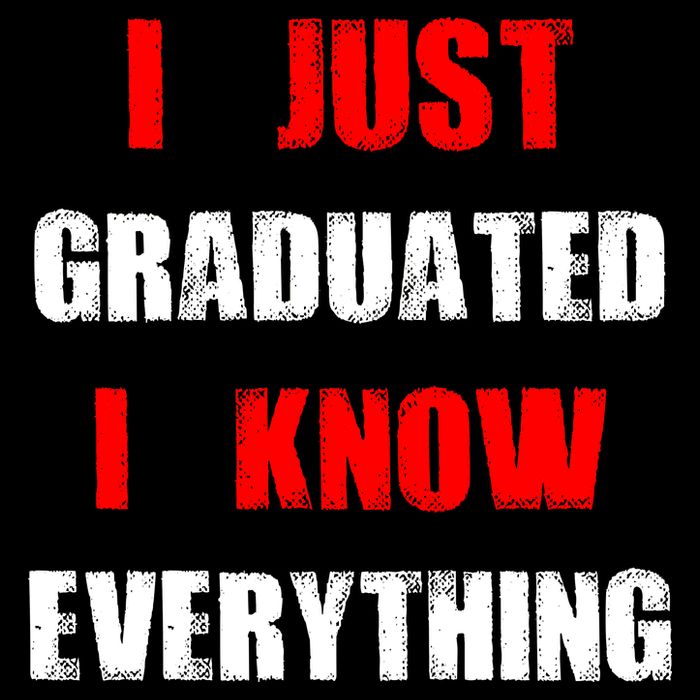 I Just Graduated I Know Everything Graduation Backpack