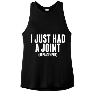 I Just Had A Joint Replacement Ladies PosiCharge Tri-Blend Wicking Tank
