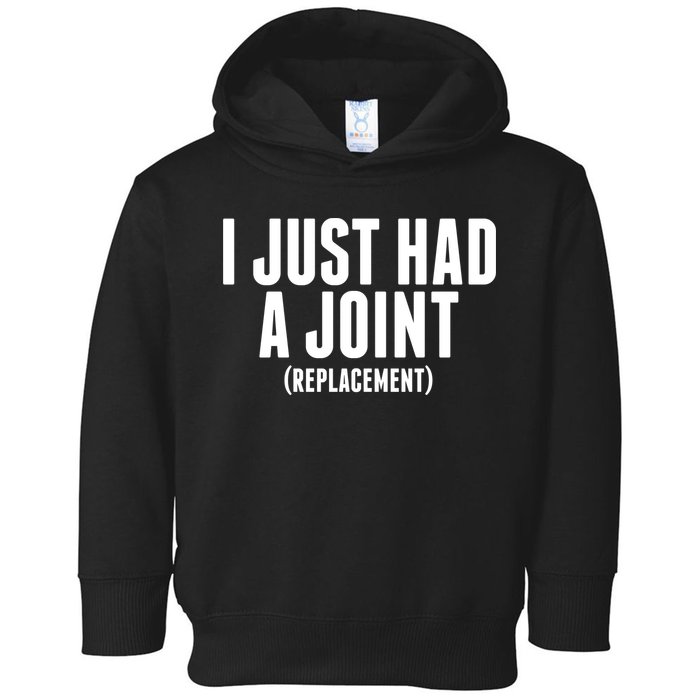 I Just Had A Joint Replacement Toddler Hoodie