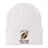 I Just Hope Both Teams Have Fun Football Knit Cap Winter Beanie