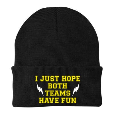 I Just Hope Both Teams Win Beanie