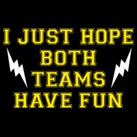 I Just Hope Both Teams Win Drawstring Bag