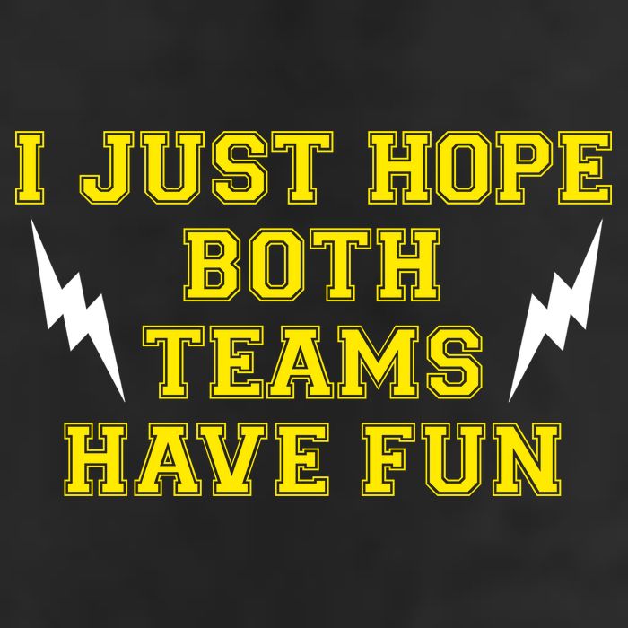 I Just Hope Both Teams Win Golf Towel