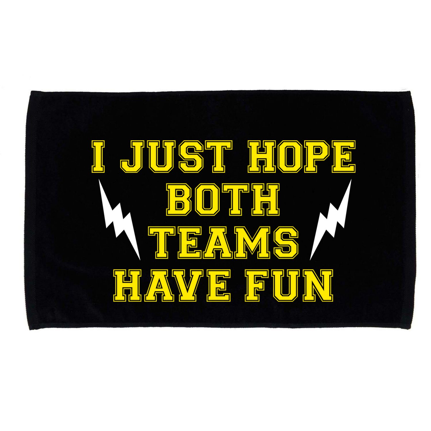 I Just Hope Both Teams Win Microfiber Hand Towel