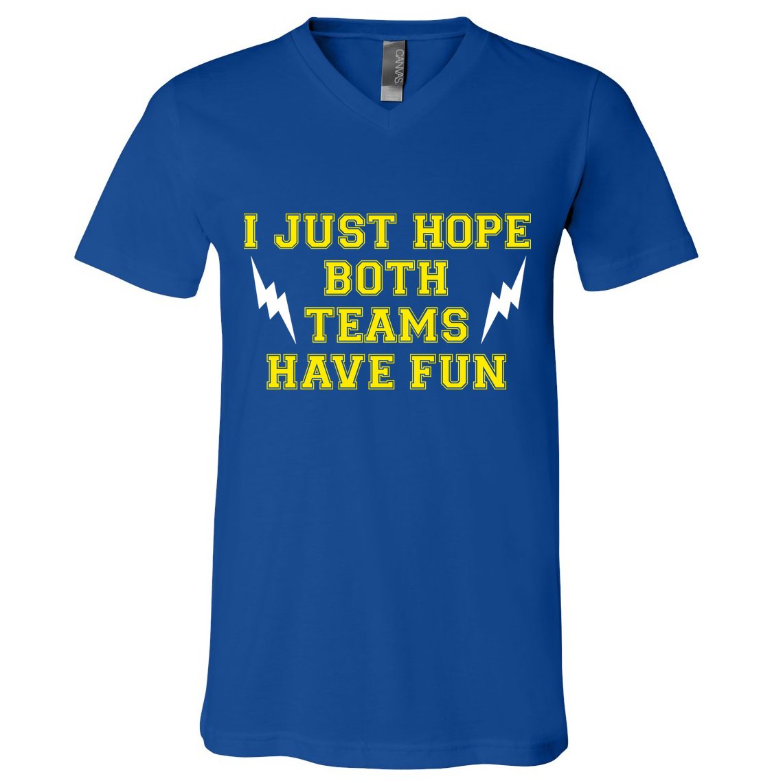 I Just Hope Both Teams Win V-Neck T-Shirt