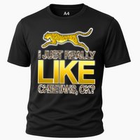 I Just Like Cheetahs Ok Cooling Performance Crew T-Shirt