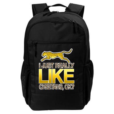 I Just Like Cheetahs Ok Backpack
