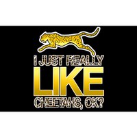 I Just Like Cheetahs Ok Bumper Sticker