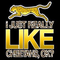 I Just Like Cheetahs Ok 16 in Basic Backpack