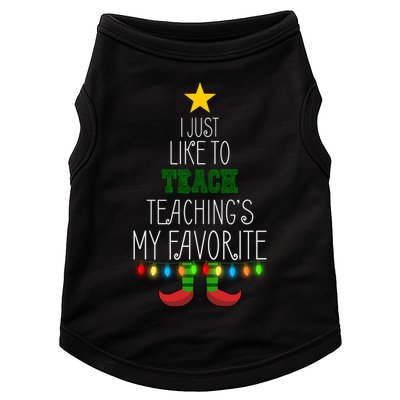 I Just Like To Teach, Teachings My Favorite Doggie Tank