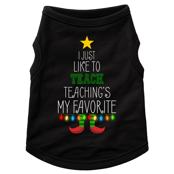 I Just Like To Teach, Teachings My Favorite Doggie Tank