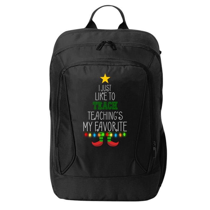 I Just Like To Teach, Teachings My Favorite City Backpack
