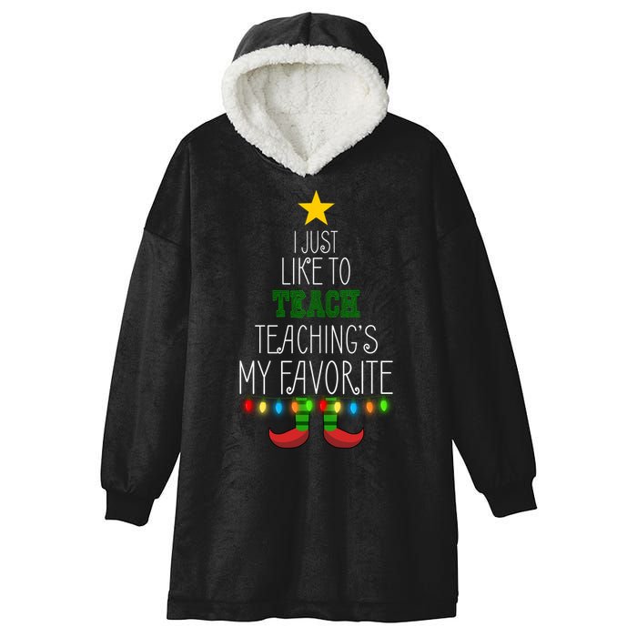 I Just Like To Teach, Teachings My Favorite Hooded Wearable Blanket