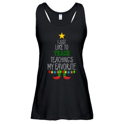 I Just Like To Teach, Teachings My Favorite Ladies Essential Flowy Tank