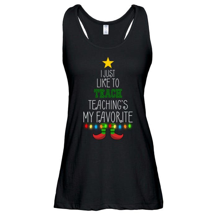 I Just Like To Teach, Teachings My Favorite Ladies Essential Flowy Tank