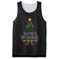I Just Like To Teach, Teachings My Favorite Mesh Reversible Basketball Jersey Tank