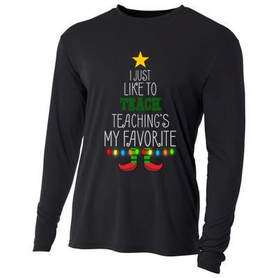 I Just Like To Teach, Teachings My Favorite Cooling Performance Long Sleeve Crew