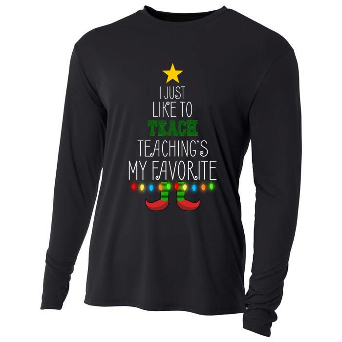 I Just Like To Teach, Teachings My Favorite Cooling Performance Long Sleeve Crew