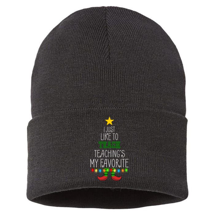 I Just Like To Teach, Teachings My Favorite Sustainable Knit Beanie