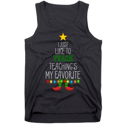 I Just Like To Teach, Teachings My Favorite Tank Top