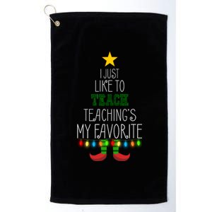 I Just Like To Teach, Teachings My Favorite Platinum Collection Golf Towel