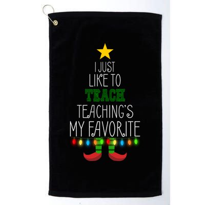 I Just Like To Teach, Teachings My Favorite Golf Towel
