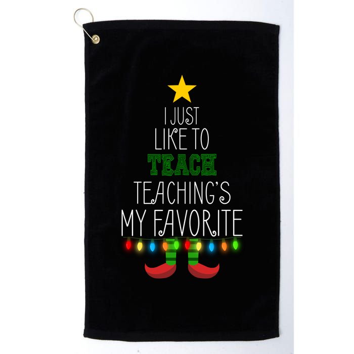 I Just Like To Teach, Teachings My Favorite Golf Towel