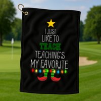 I Just Like To Teach, Teachings My Favorite Golf Towel