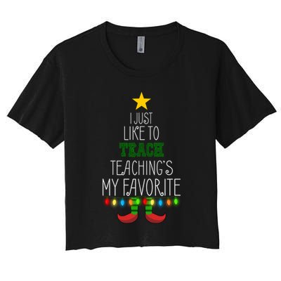 I Just Like To Teach, Teachings My Favorite Crop Top
