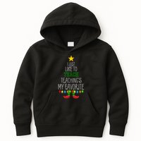I Just Like To Teach, Teachings My Favorite Kids Hoodie