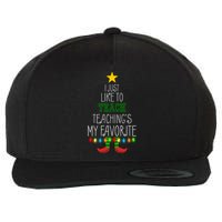 I Just Like To Teach, Teachings My Favorite Wool Snapback Cap