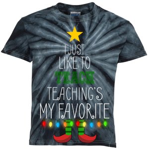 I Just Like To Teach, Teachings My Favorite Kids Tie-Dye T-Shirt