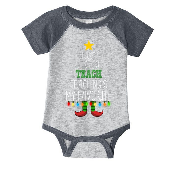 I Just Like To Teach, Teachings My Favorite Infant Baby Jersey Bodysuit