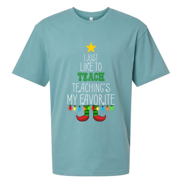 I Just Like To Teach, Teachings My Favorite Sueded Cloud Jersey T-Shirt