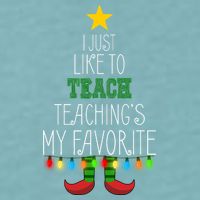 I Just Like To Teach, Teachings My Favorite Sueded Cloud Jersey T-Shirt