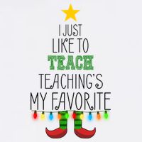 I Just Like To Teach, Teachings My Favorite Garment-Dyed Sweatshirt