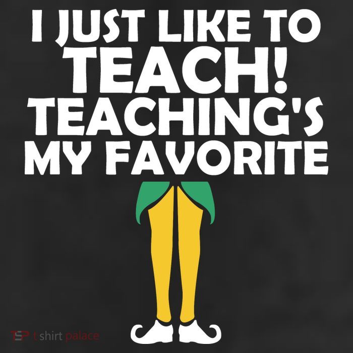 I Just like to Teach Teaching's My Favorite Elves 7 Panel Mesh Trucker Snapback Hat