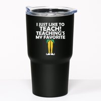 I Just like to Teach Teaching's My Favorite Elves Tumbler